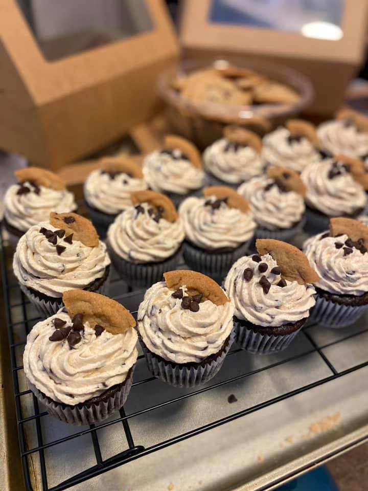 Chocolate Cookie Dough Chocolate Cupcake Recipe