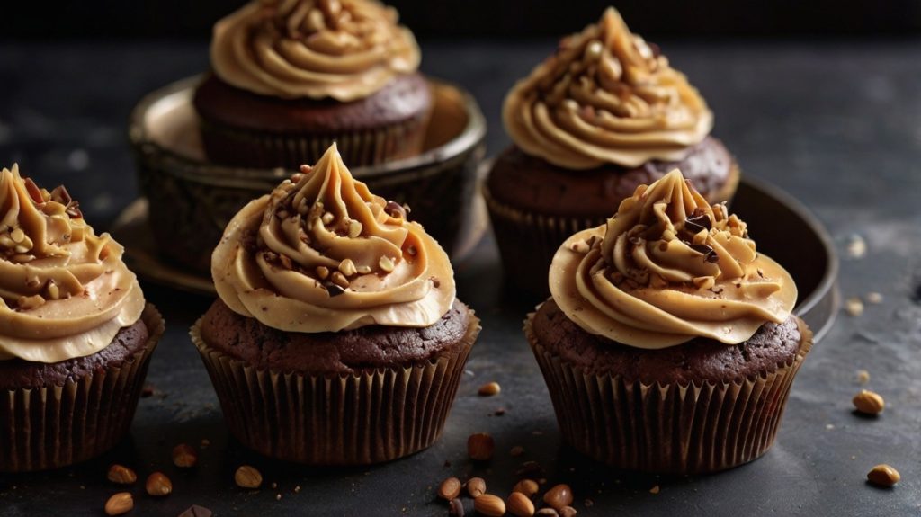 Chocolate Espresso Cupcakes with Salted Caramel Buttercream4