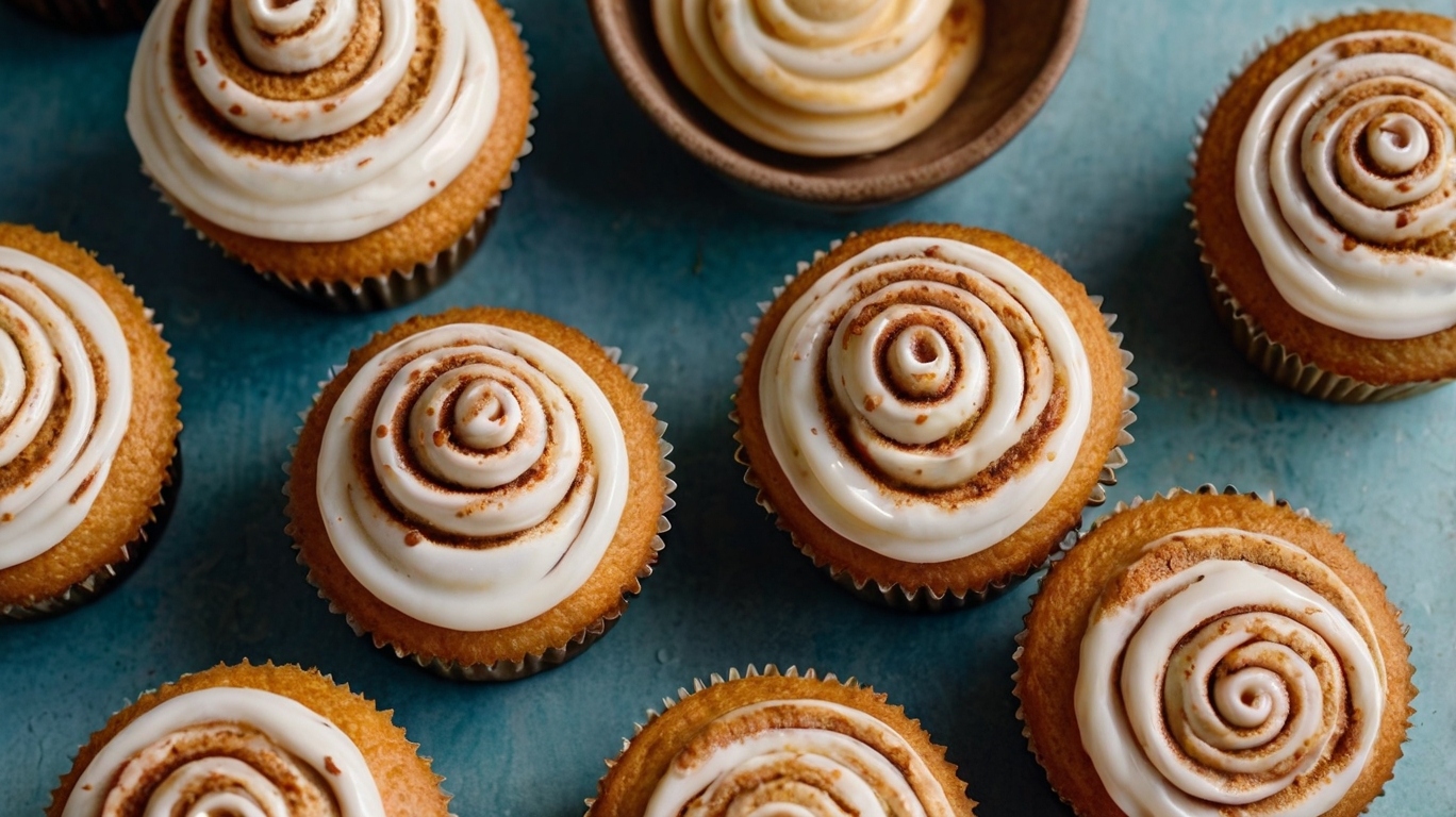 Cinnamon Roll Cupcake Recipes