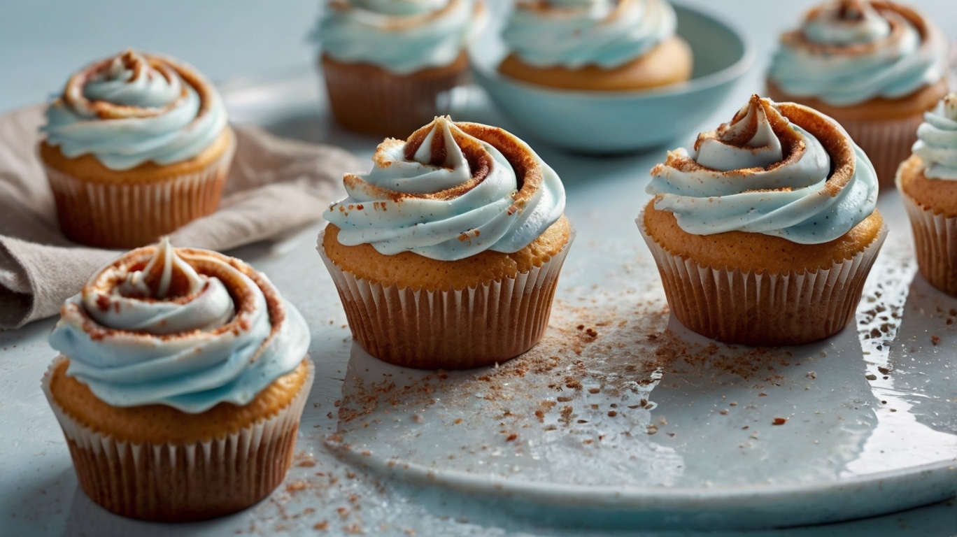 Cinnamon Roll Cupcake Recipes