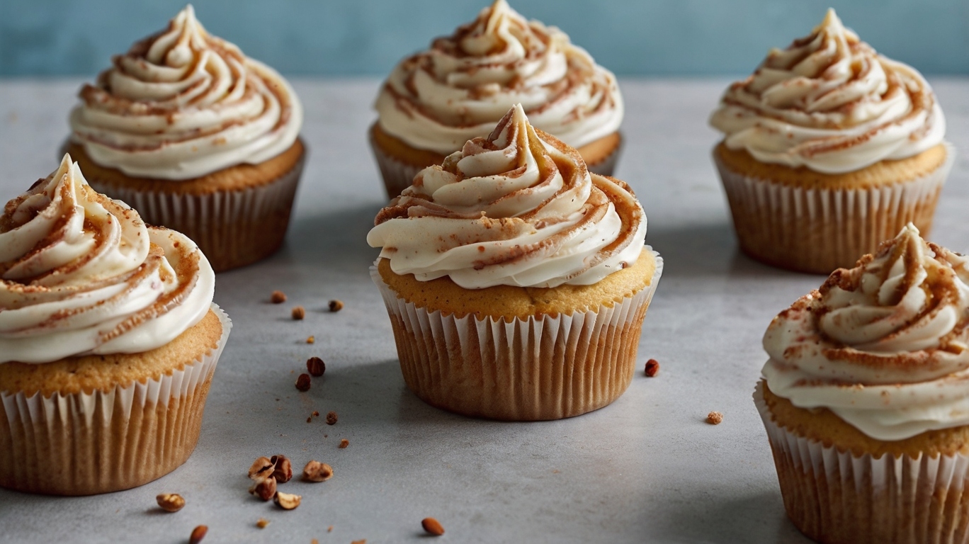 Cinnamon Roll Cupcake Recipes