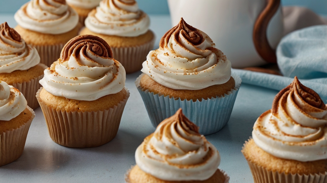 Cinnamon Roll Cupcake Recipes