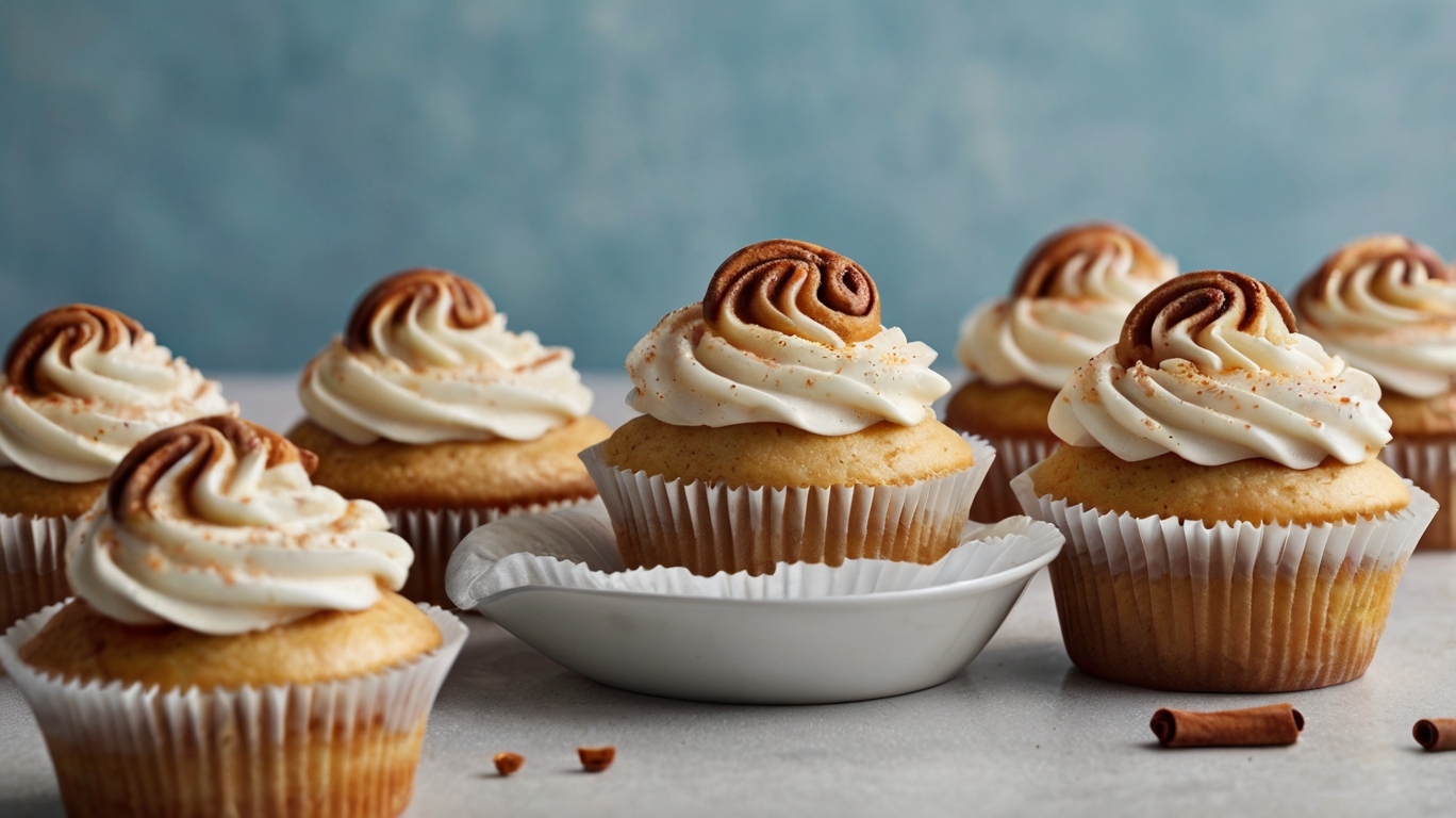 Cinnamon Roll Cupcake Recipes