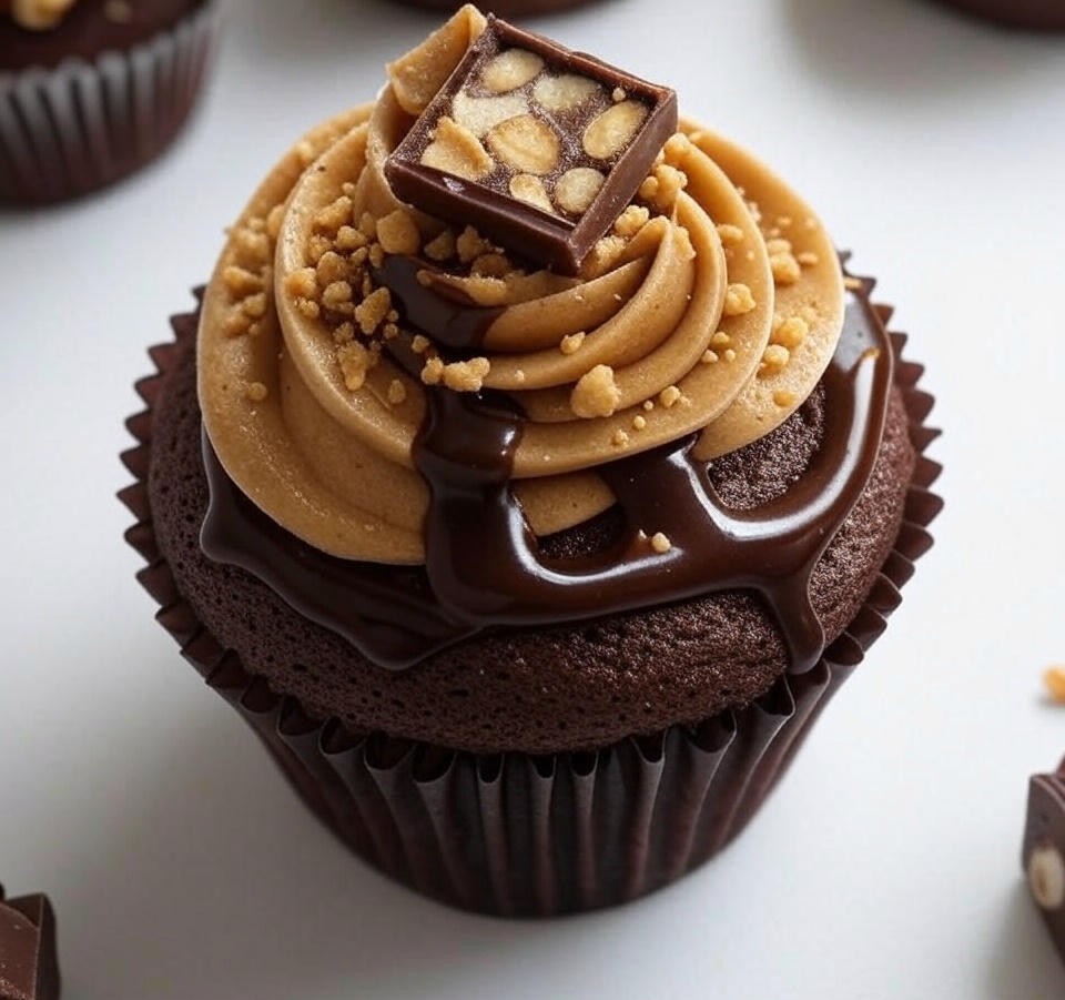 Snickers Cupcake Recipes 2 Snickers Cupcake Recipes